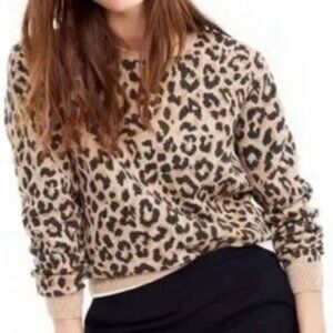 BNWT Jessica Simpson Animal Print incredibly soft sashay sweater (L)